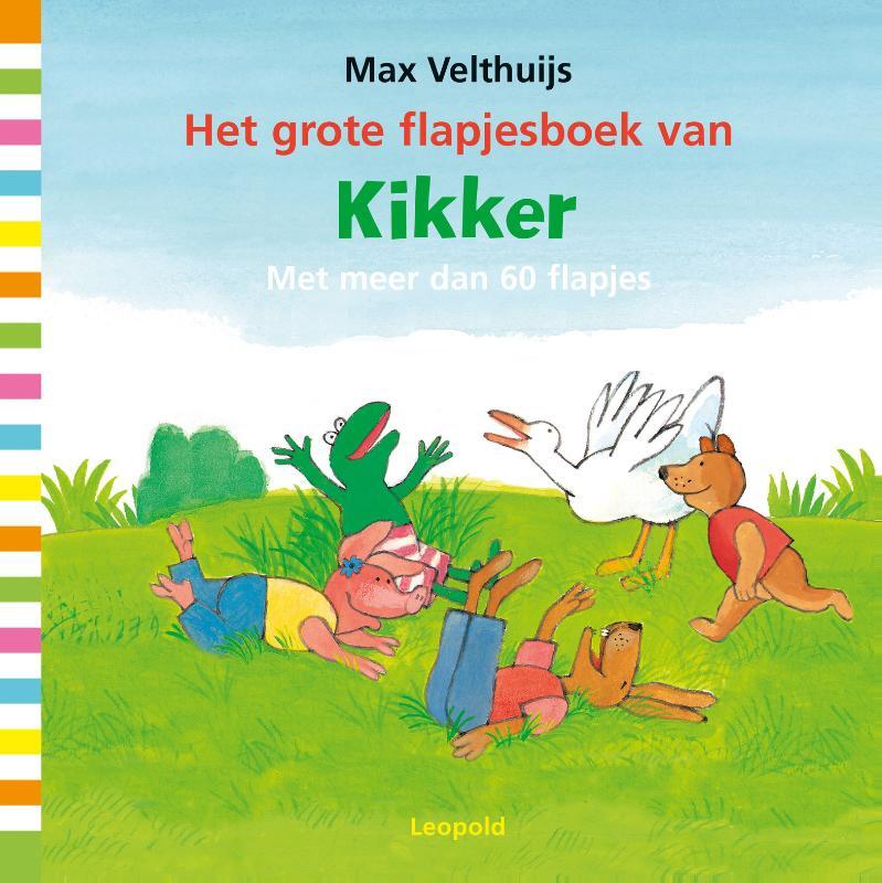 Omslag van boek: Het grote flapjesboek van Kikker