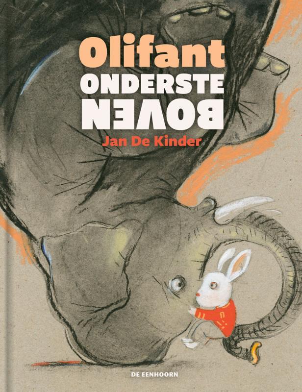 Omslag van boek: Olifant ondersteboven