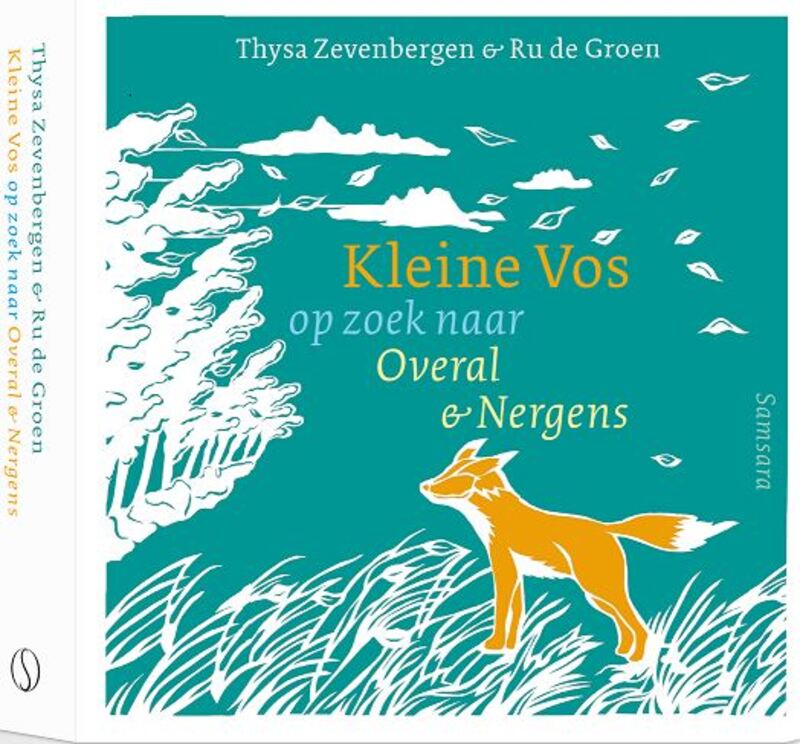 Omslag van boek: Kleine Vos op zoek naar overal en nergens