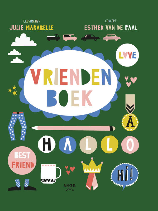 Omslag van boek: Vriendenboek Snor