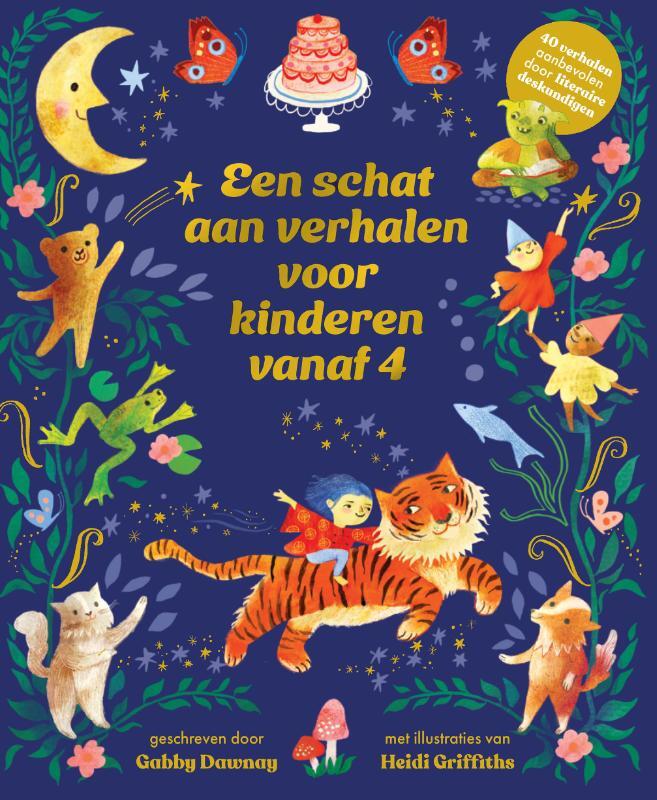 Omslag van boek: Een schat aan verhalen voor kinderen vanaf 4 jaar