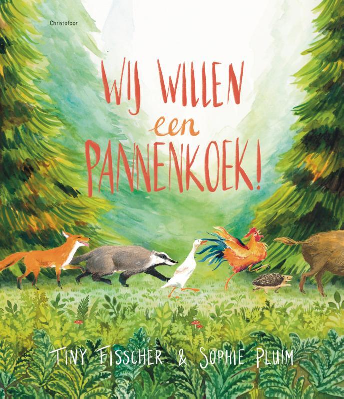 Omslag van boek: Wij willen een pannenkoek!