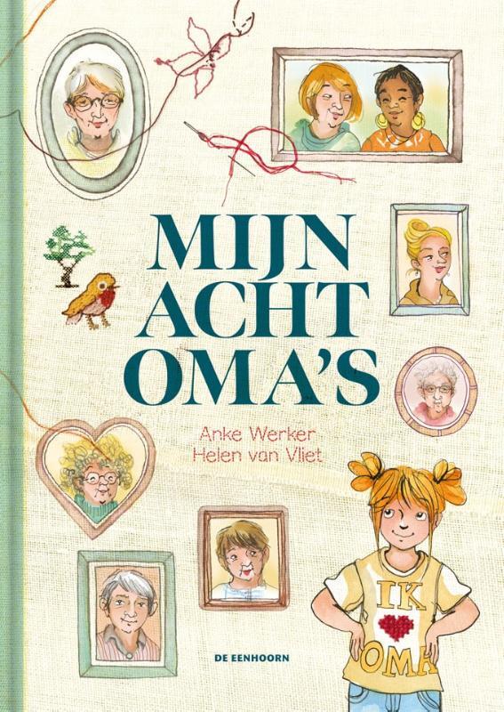 Omslag van boek: Mijn acht oma's