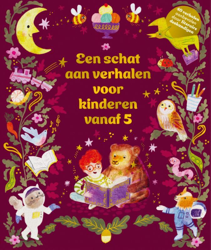 Omslag van boek: Schat aan verhalen voor kinderen vanaf 5