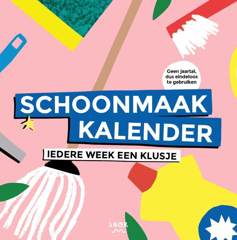 Omslag van boek: Schoonmaakkalender