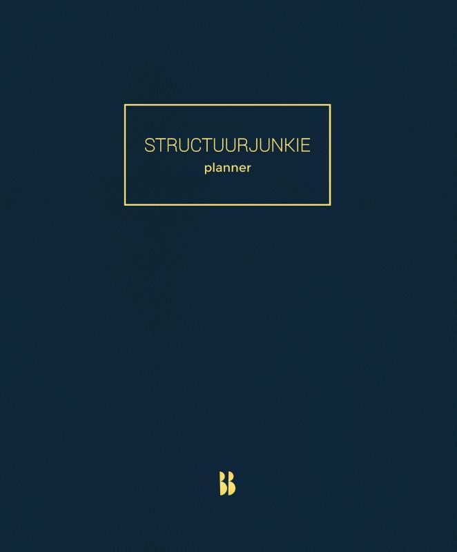 Omslag van boek: Structuurjunkie-planner