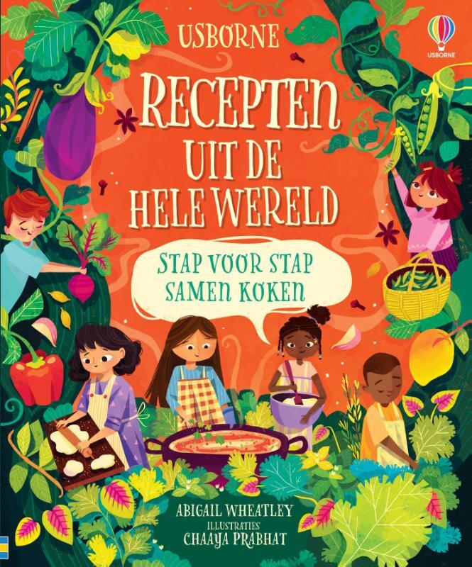 Omslag van boek: Recepten uit de hele wereld