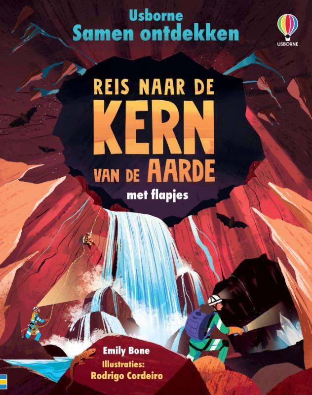 Omslag van boek: Reis naar de kern van de aarde