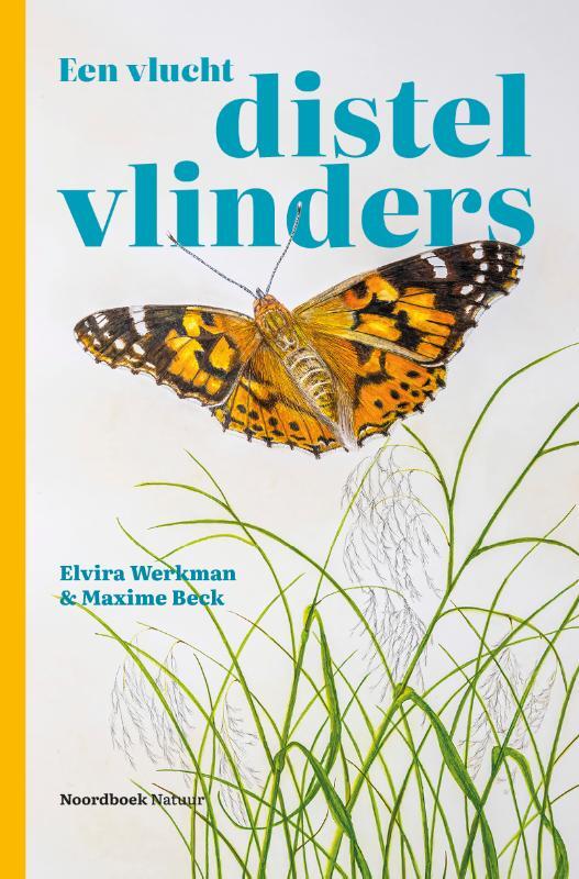 Omslag van boek: Een vlucht distelvlinders