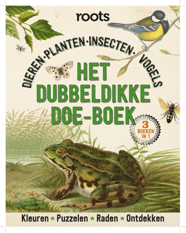 Omslag van boek: Het dubbeldikke doe-boek