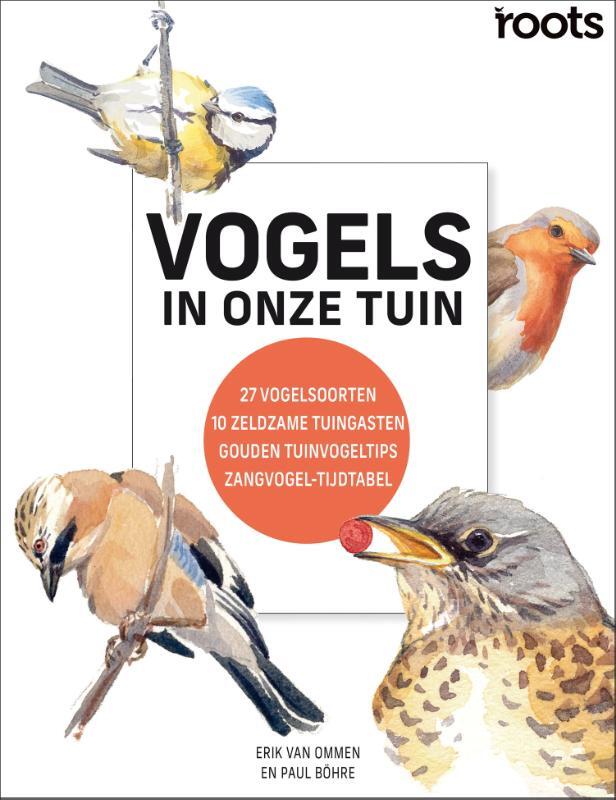 Omslag van boek: Vogels in onze tuin