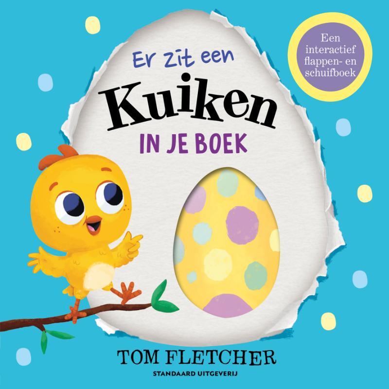 Omslag van boek: Er zit een kuiken in je boek