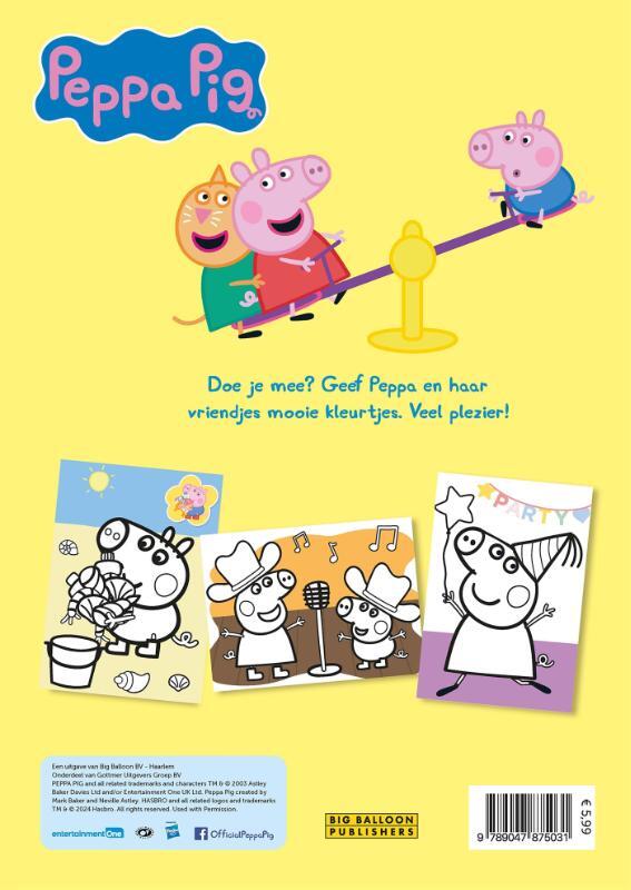 Peppa is dol op kleuren 2