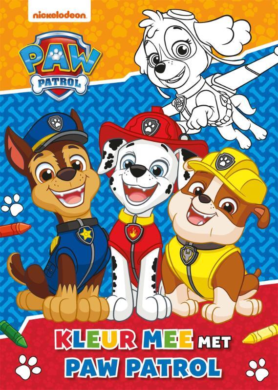 Omslag van boek: Kleur mee met PAW Patrol