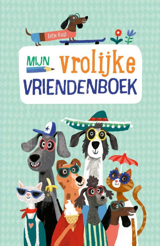 Omslag van boek: Mijn vrolijke vriendenboek