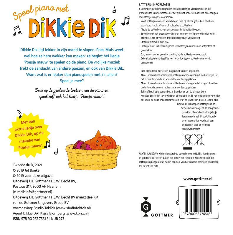 Speel piano met Dikkie Dik 2