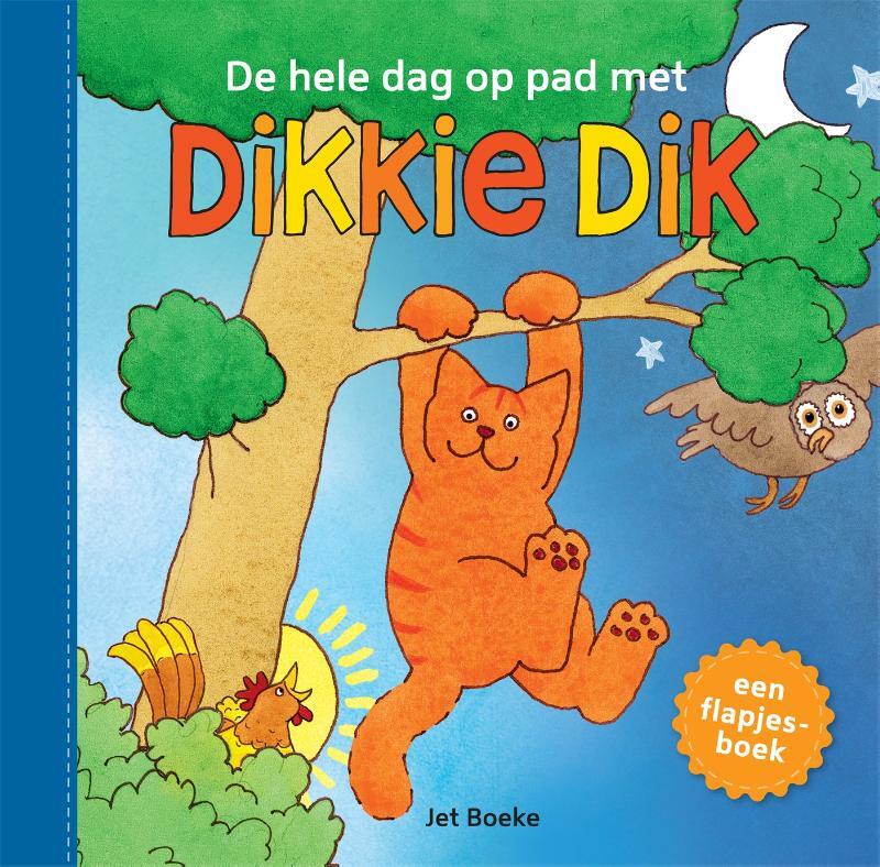 Omslag van boek: De hele dag op pad met Dikkie Dik