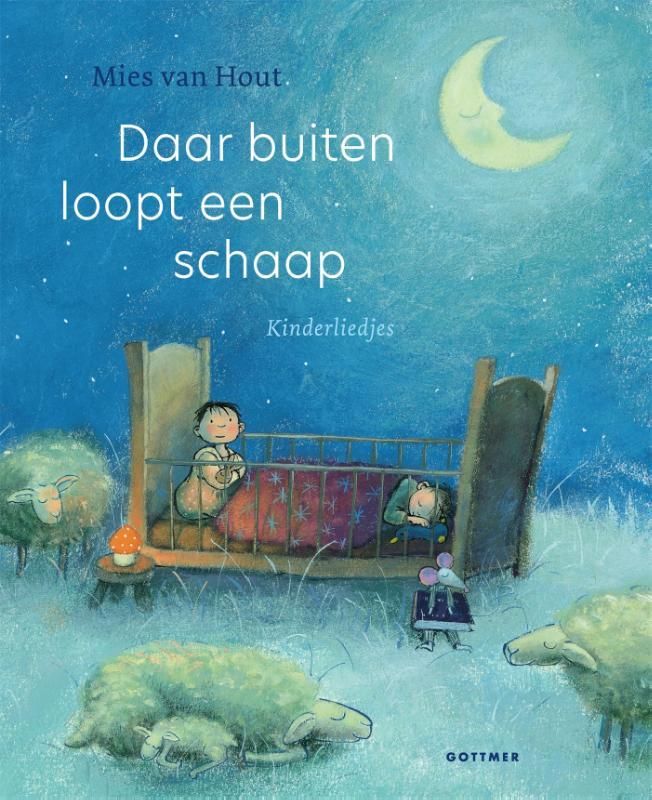 Omslag van boek: Daar buiten loopt een schaap