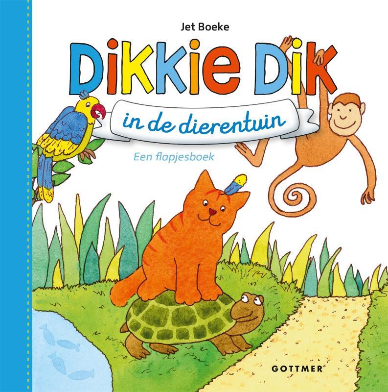 Omslag van boek: Dikkie Dik in de dierentuin