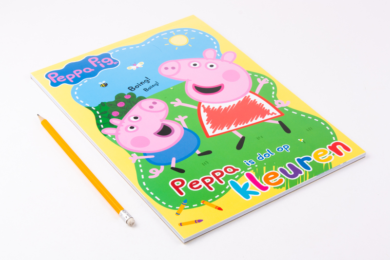 Peppa is dol op kleuren 3