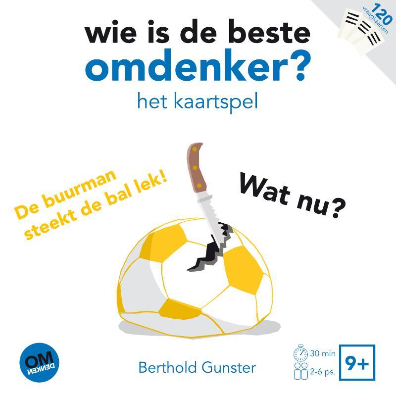 Omslag van boek: Wie is de beste omdenker?